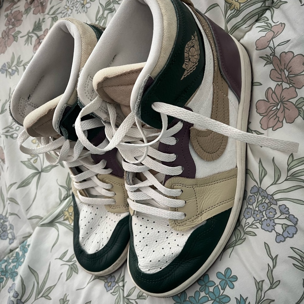 Jordan Women's Green and Purple